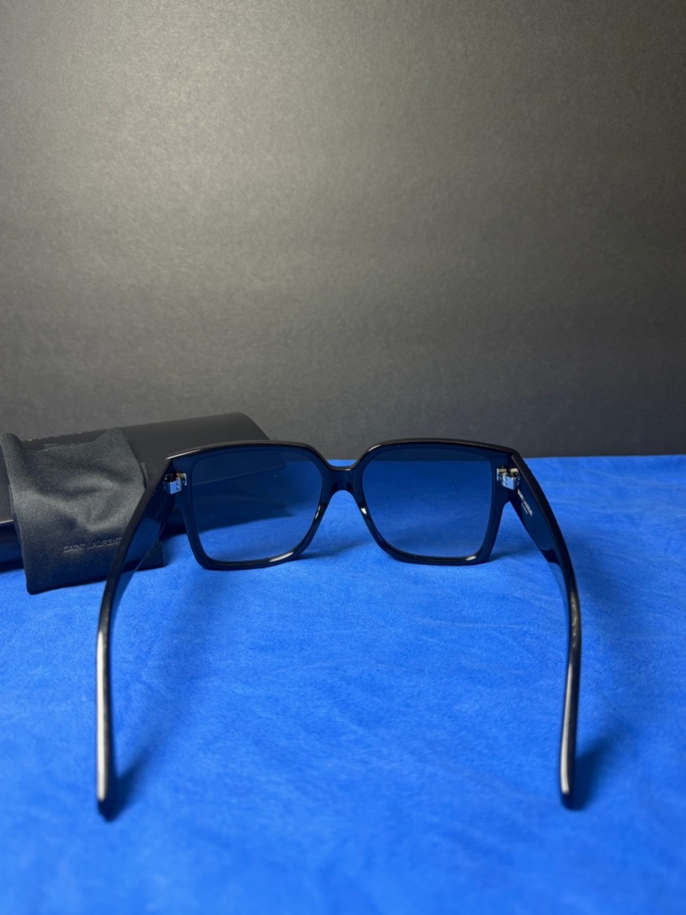 NEW Authentic SAINT LAURENT SL-M9 Square Sunglasses - Picture 6 of 7